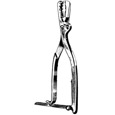 Farabeuf-Lambotte Bone Holding Forceps 10 1-2" - 40-2810