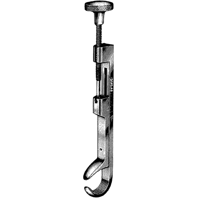 Lowman Clamp 1x1 Prongs 8" x 1 1-2" Jaw - 40-2928