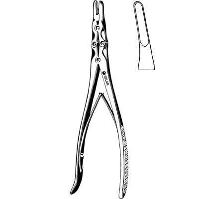 Smith Peterson Laminectomy Rongeur 9 1-2" - 40-4112