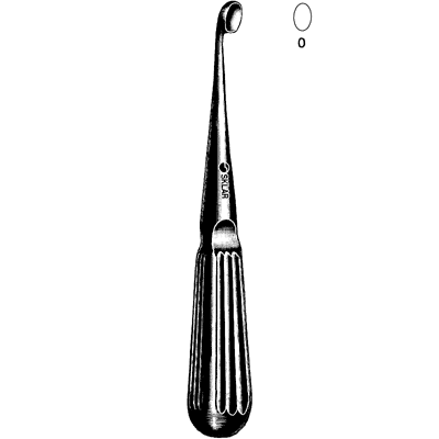 Bruns Bone Curette 6 3-4" - 40-7110