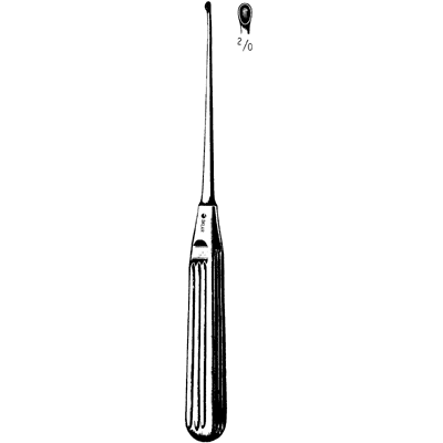 Lempert Endaural Curette 8 1-4" - 40-7383