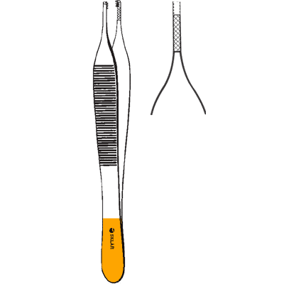 Adson Brown Tissue Forceps 4 3-4" - 51-1447