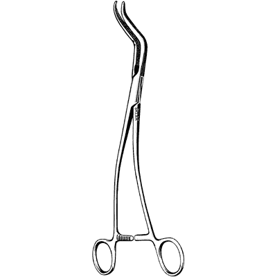 DeBakey Bronchus Clamp 10 1-2" - 52-2385
