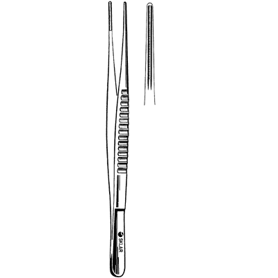 DeBakey Atraumatic Tissue Forceps 9 1-2" - 52-5195