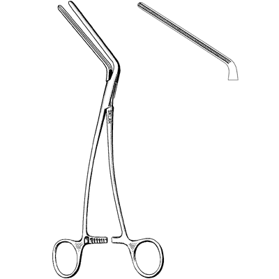 DeBakey Atraumatic Multi-Purpose Clamp 8" - 52-6630