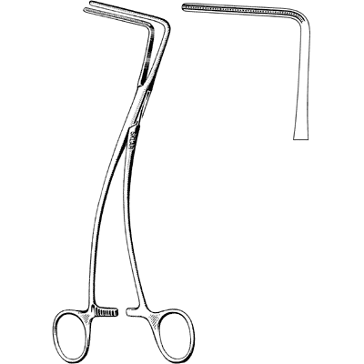 DeBakey Atraumatic Multi-Purpose Clamp 9" - 52-6640