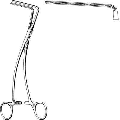 DeBakey Atraumatic Multi-Purpose Clamp 8 1-2" - 52-6644