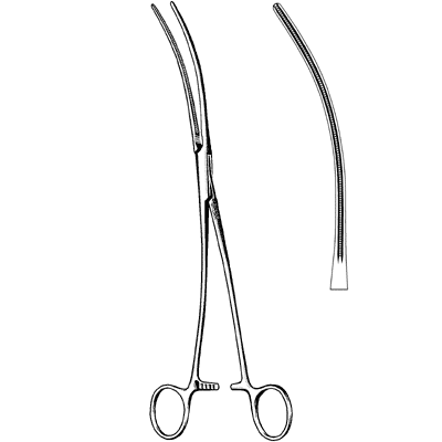 DeBakey Aortic Aneurysm Clamp 9 1-2" - 52-6648