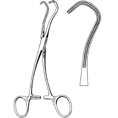 DeBakey Derra Atraumatic Clamp 6 3-4" - 52-6650