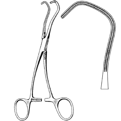 DeBakey Derra Atraumatic Clamp 7" - 52-6654