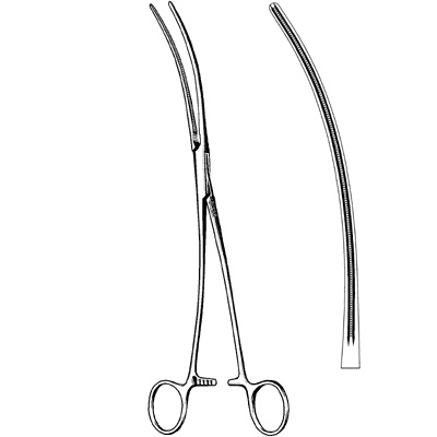 DeBakey Aortic Aneurysm Clamp 12 1-2" - 52-6662