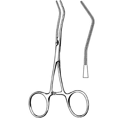 Cooley Neonatal Vascular Clamp 5" - 52-6985