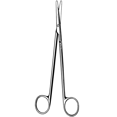 Metzenbaum-Nelson Dissecting Scissors 10" - 55-9310