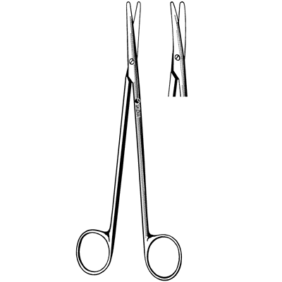 Metzenbaum-Nelson Dissecting Scissors 11" - 55-9411