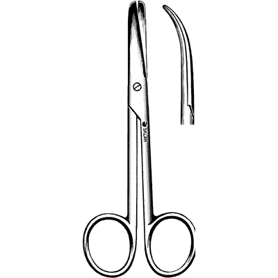 Enucleation Scissors 5" - 64-1150
