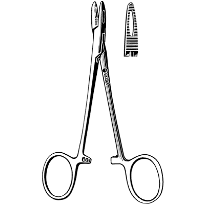 Collier Needle Holder 5" - 65-6550