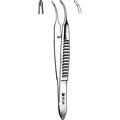 Chandler Iris Forceps 2 3-4" - 66-3927