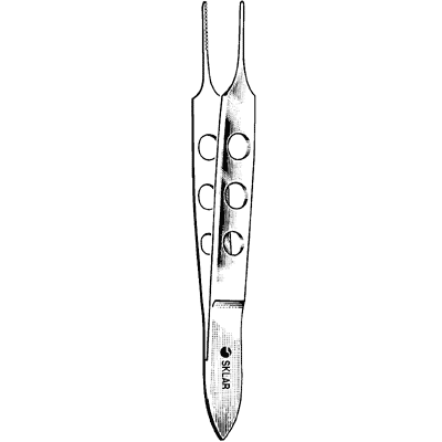 Bishop-Harmon Iris Forceps 3 1-2" - 66-4032