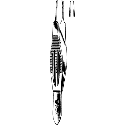 Castroviejo Suture Forceps 4 1-4" - 66-6118
