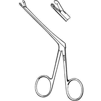Hartmann Alligator Ear Forceps Spoon Jaws - 67-1020