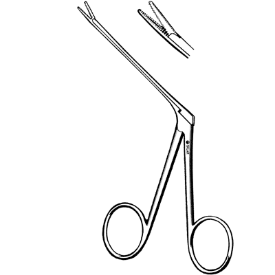 Hartmann Alligator Ear Forceps 3 1-2" - 67-1035