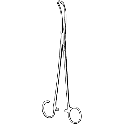 White Tonsil Seizing Forceps 9" - 74-2590