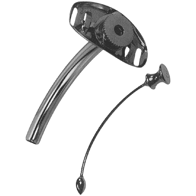 Jackson Improved Tracheotomy Tube #3 Stainless Steel Regular Length - 78-2013