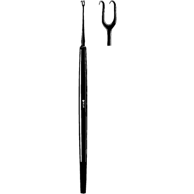 Sklar Black Guthrie Double Hook 5" - 90-1046