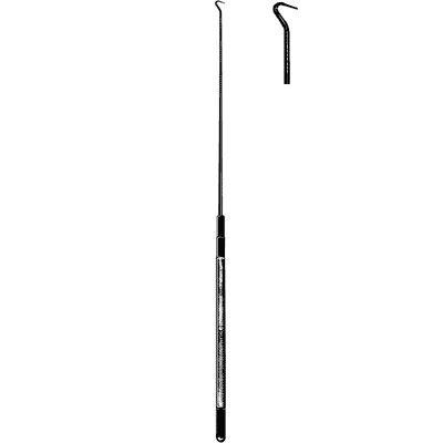 Sklar Black Emmet Iris Hook 12" - 90-2124