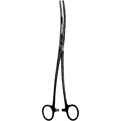 Sklar Black Bozeman Forceps 10 1-4" - 90-2340