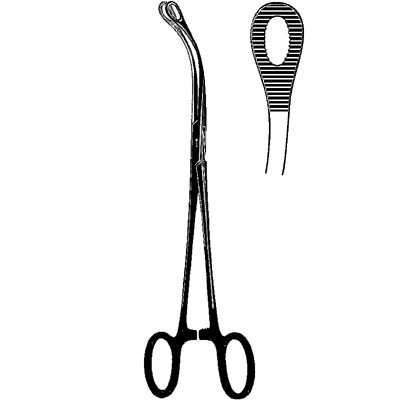 Sklar Black Laufe Uterine Polyp Forceps 7 3-4" - 90-2345