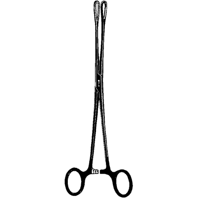 Sklar Black Schweizer Forceps 9 1-2" - 90-2350