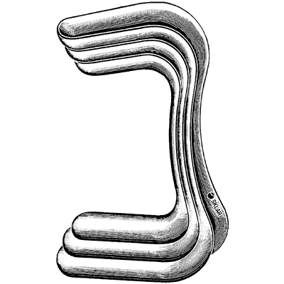Sims Retractor 1 1-4" x 3 1-4" 1 3-4" x 4" - 90-3155