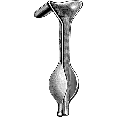 Auvard Weighted Vaginal Speculum 2 3-4" x 1 1-2" - 90-3525