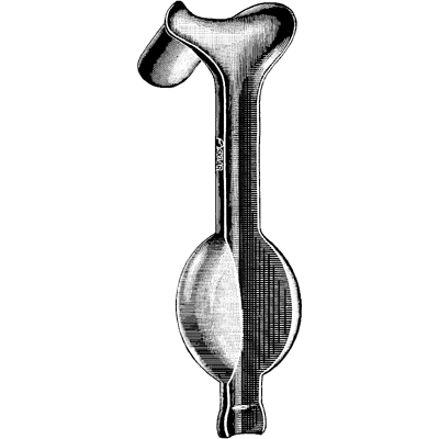 Garrigue Weighted Vaginal Speculum 3" x 1 1-2" - 90-3537