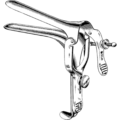 Pederson Vaginal Speculum 5-8" x 4" - 90-3712