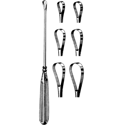 Sims Uterine Curettes 11" - 90-5428