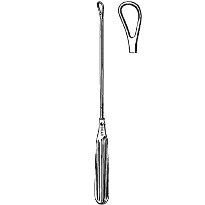 Thomas Uterine Curette 11" - 90-5435