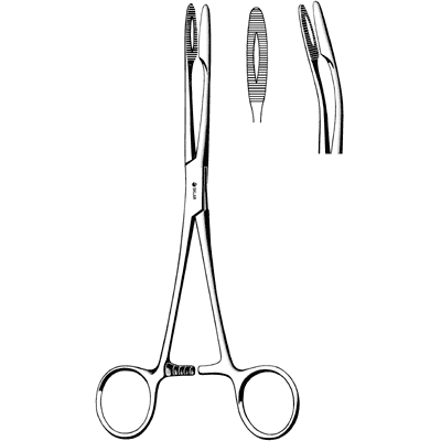 Maier Uterine Dressing Forceps 8" - 90-8082