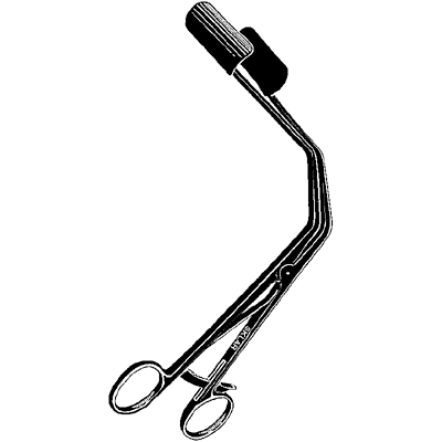 Sklar Black Lateral Vaginal Retractor - 90-8845
