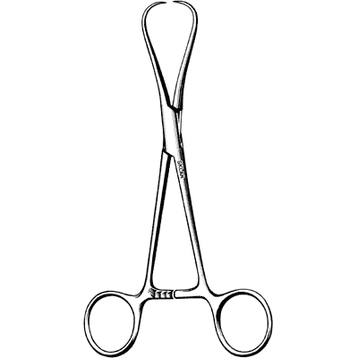 Staude Tebaculum Forceps 5 1-2" - 91-1455