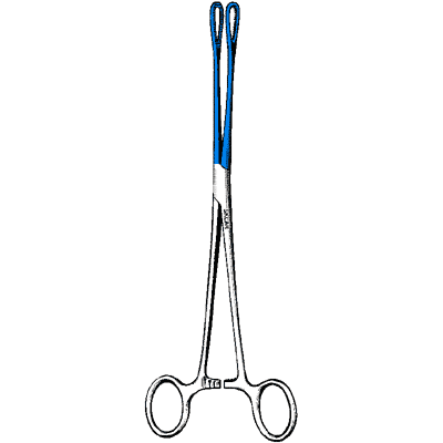 Sklar Blue Schweizer Forceps 9 1-2" - 91-5404