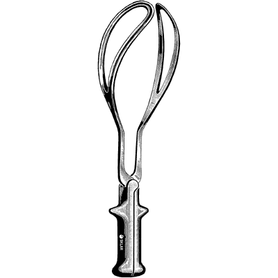 Simpson Obstetrical Forceps 14 1-4" - 92-1114
