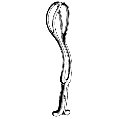 Piper Obstetrical Forceps 17 1-2" - 92-2717