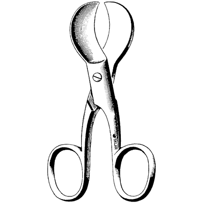 Umbilical Scissors 4" - 92-5540