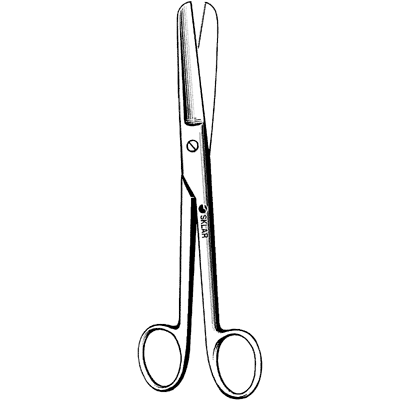 Veterinary Scissors 6 1-2" - 93-1065