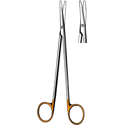 Surgi-OR TC Metzenbaum Dissecting Scissors 7" - 95-117