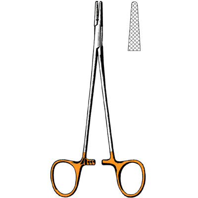 Surgi-OR TC Crile-Wood Needle Holder 7" - 95-138