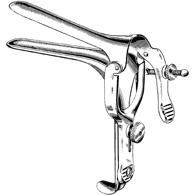 Surgi-OR Pederson Vaginal Speculum 4 3-4" x 1" - 95-362