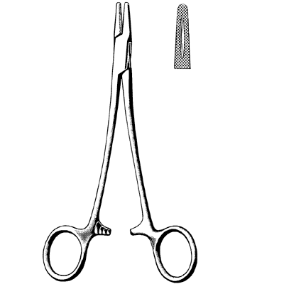 Surgi-OR Mayo-Hegar Needle Holder 6" - 95-847